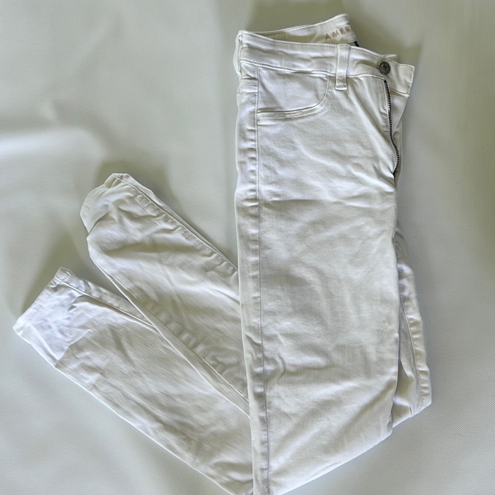 White jeans